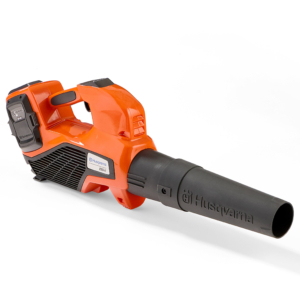 Husqvarna speelgoed bladblazer. Speelgoed voor kinderenen die graag buitenspelen. Fel oranje kleur